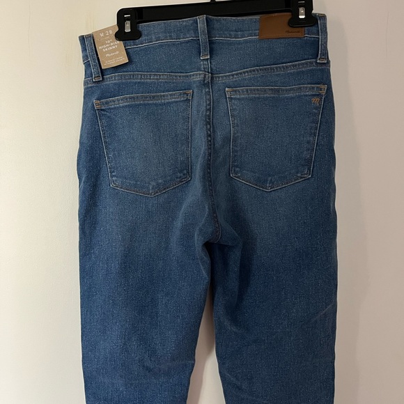 NWT Madewell 10” hi-rise skinny jeans - Picture 4 of 7